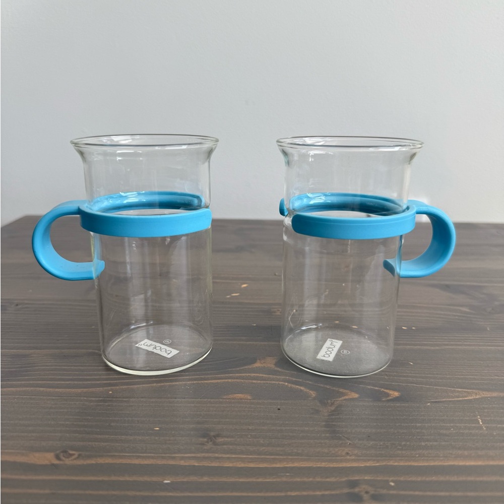 2 x vintage BODUM mugs